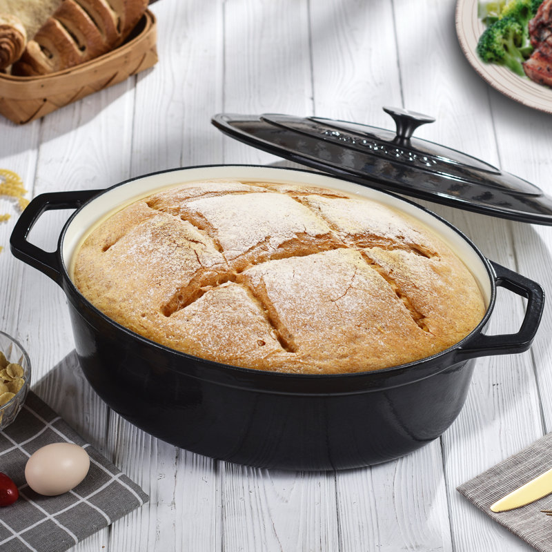 Oval dutch oven cast iron best sale